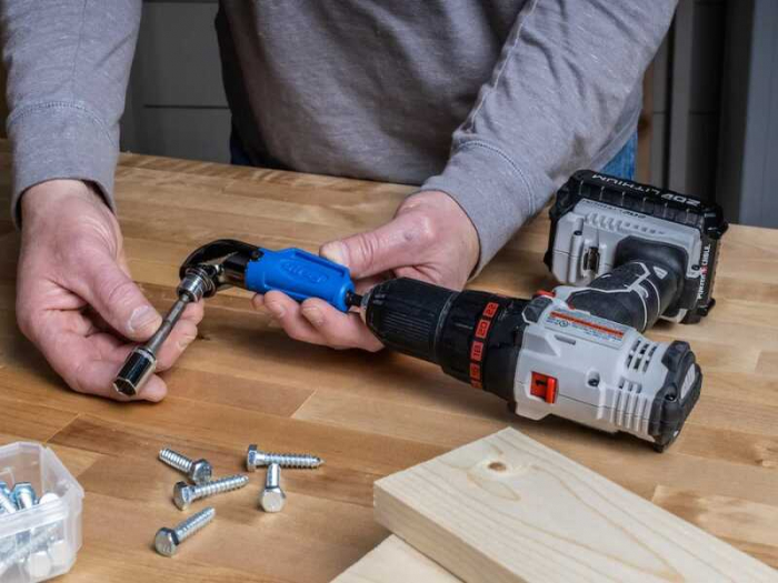 Adaptor unghiular masina de gaurit Kreg KDRV-90DG, 90°, hex 1/4" [10]