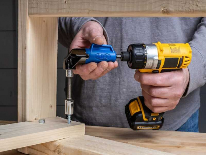 Adaptor unghiular masina de gaurit Kreg KDRV-90DG, 90°, hex 1/4" [11]