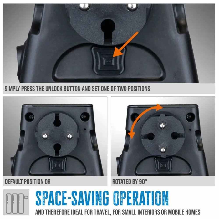 Aeroterma compacta GSH 500 K mini Gude 85171, 500 W [10]