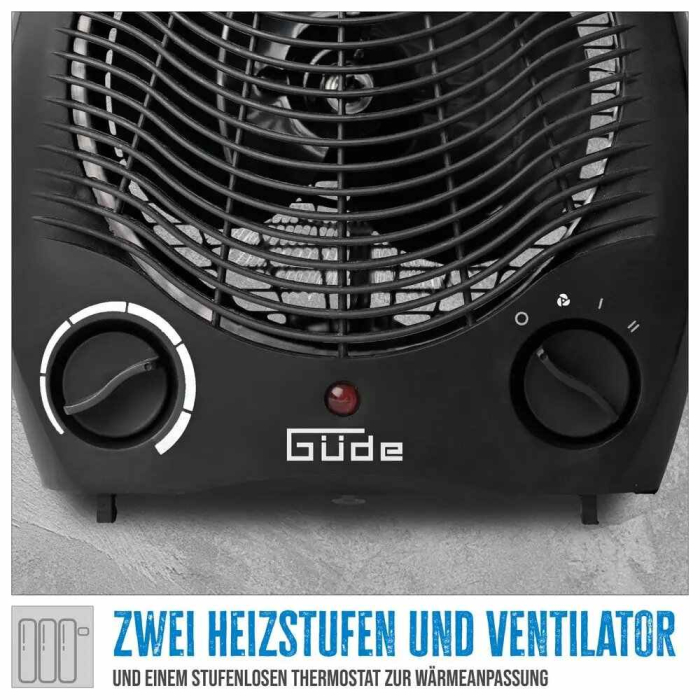 Aeroterma GH 2000 B Gude 85181, 2000 W [6]