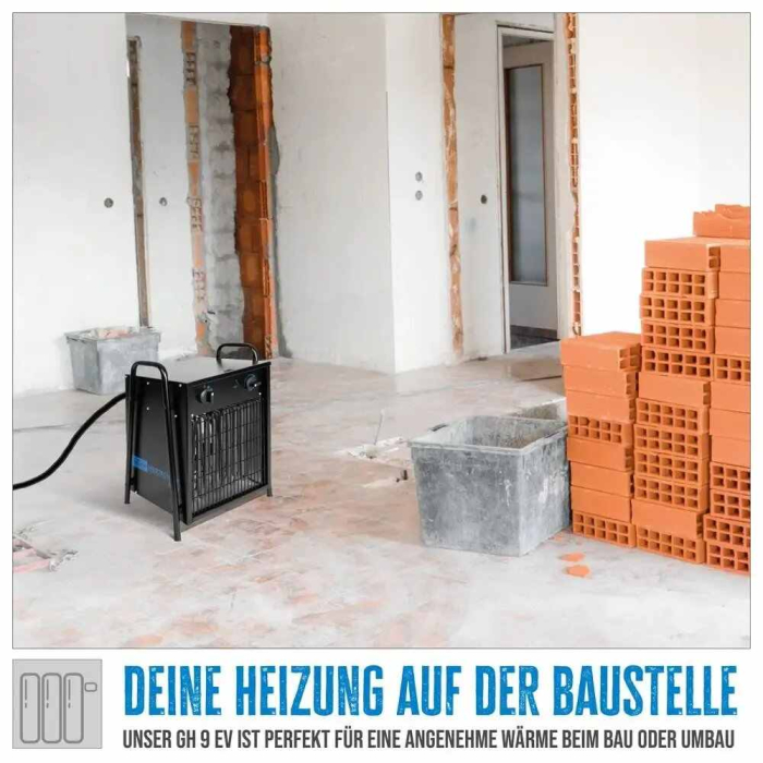 Aeroterma GH 9 EV Gude 85013, 9000 W, 400 V [8]