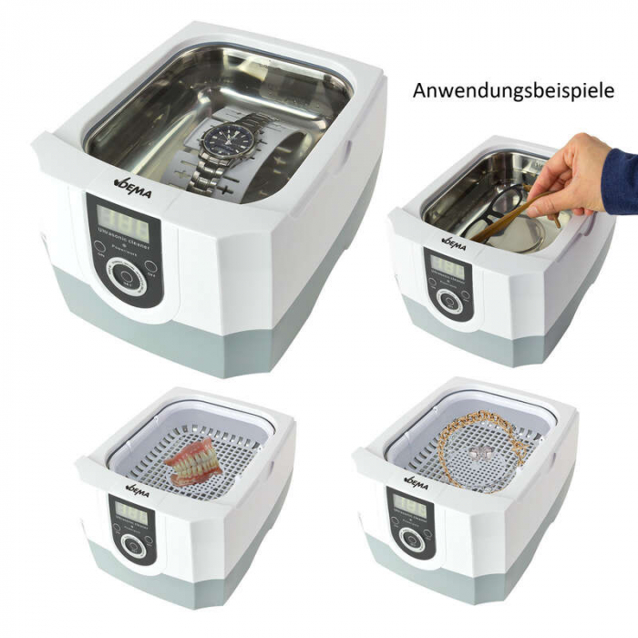 Aparat de curatat cu ultrasunete Dema 60944 USR 1400/70E, 70 W, 1400 ml, 4200 Hz [5]