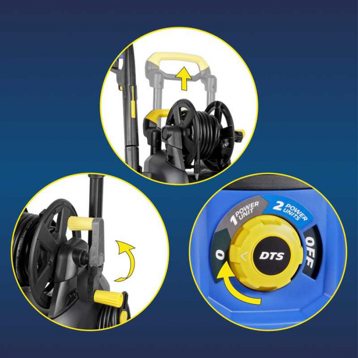 Aparat de spalat cu presiune MPX25DTS EM Michelin 15052, 2500 W, 150 bari [5]