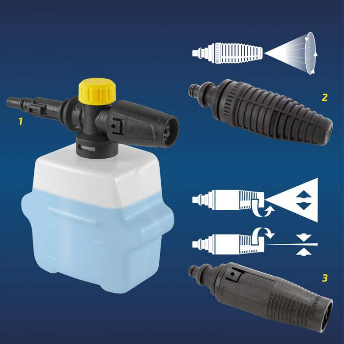 Aparat de spalat cu presiune MPX25DTS EM Michelin 15052, 2500 W, 150 bari [8]