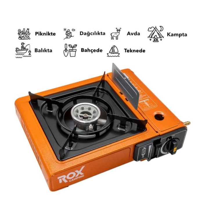 Aragaz portabil ROX Wood 153ROX0189, 1.9 kW [2]