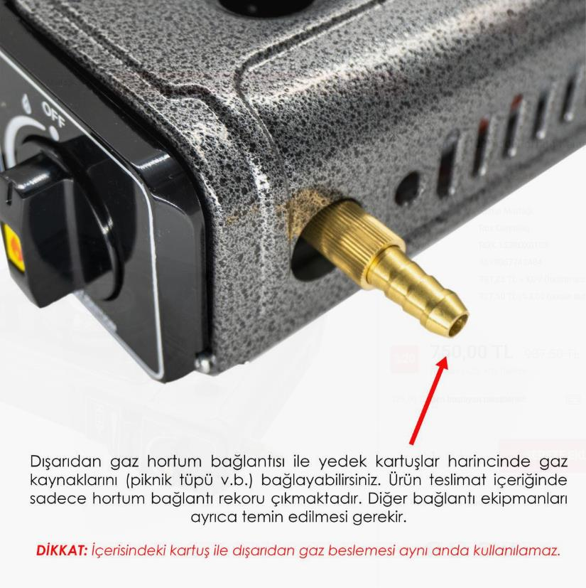 Aragaz portabil ROX Wood 153ROX0103, 1.9 kW [3]