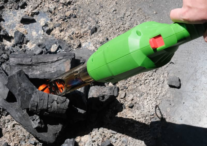 Arzator de buruieni si aprinzator de gratar Mannesmann 12966, 2000 W, 600 °C [5]