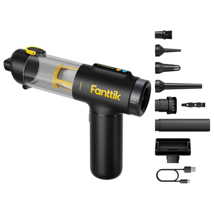 Aspirator de mana Slim V10 Mix Fanttik V10MIX, 12 V, 120 ml [2]