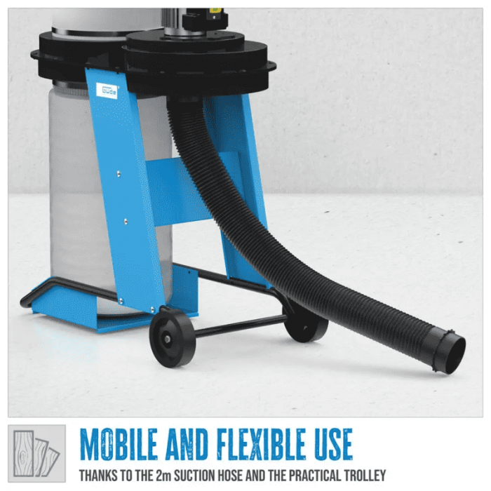 Aspirator rumegus GAA 65.1 Gude 55442, 550 W, 65 L [7]