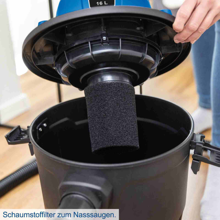 Aspirator umed/uscat 3 in 1 VC16 Scheppach 5907744901, 1200 W, 16 L [5]