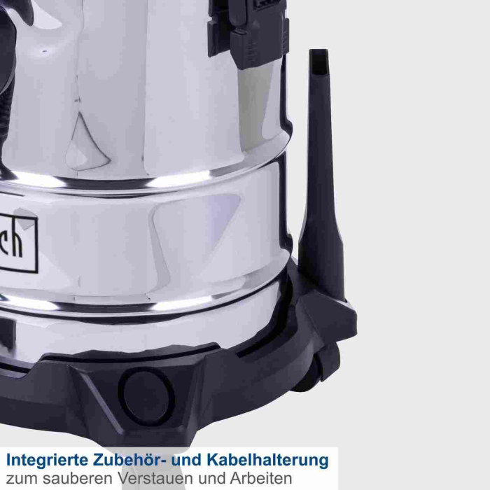 Aspirator umed/uscat 3 in 1 VC20 Scheppach 5907741901, 1300 W, 20 L [4]