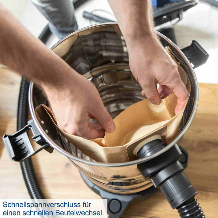 Aspirator umed/uscat 3 in 1 VC25 Scheppach 5907745901, 1200 W, 25 L [2]