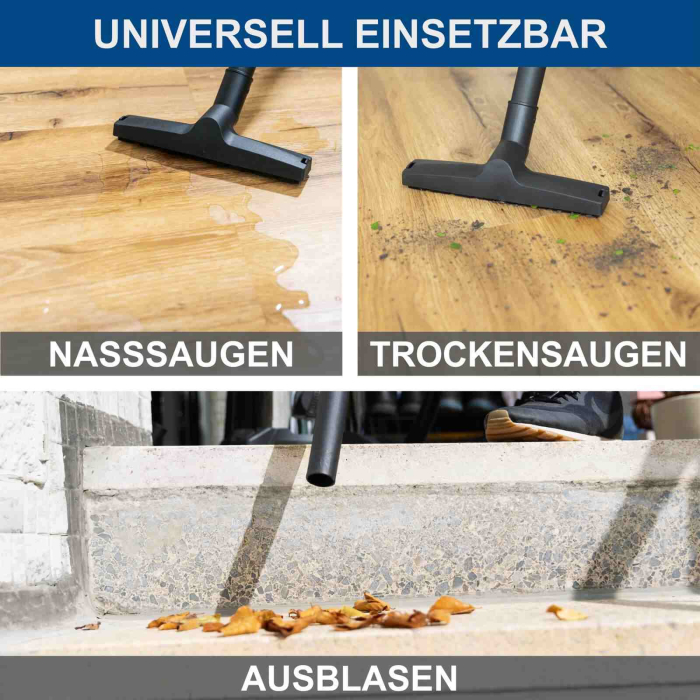 Aspirator umed/uscat 3 in 1 VC30v2 Scheppach 5907747901, 1200 W, 30 L [5]