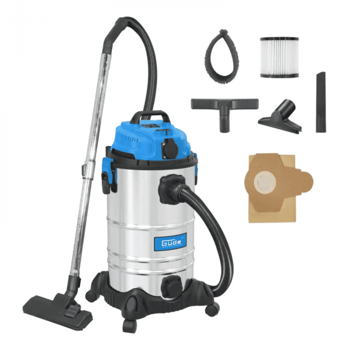 Aspirator umed uscat GNTS 30 Gude 17002, 1600 W, 30 L