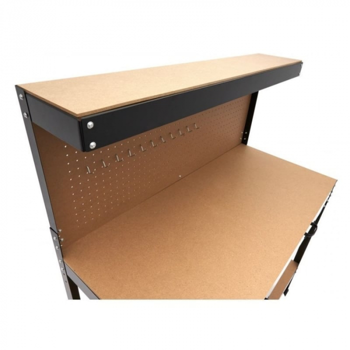 Banc de lucru cu panou perforat si sertare Troy 90014, 100 Kg [5]