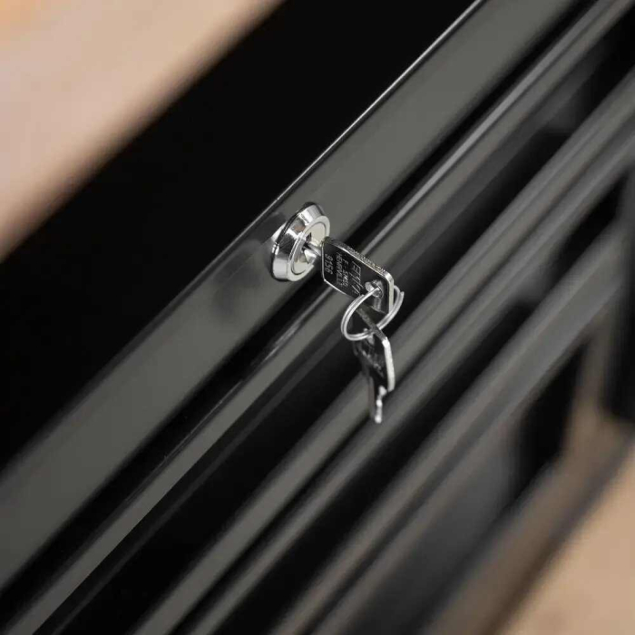 Banc de lucru cu spatii de depozitare P 1200 SLT Black Line Gude 40838, 400 Kg [4]