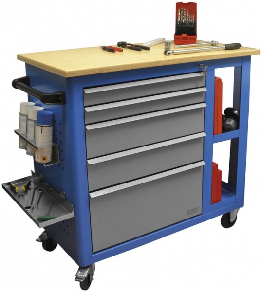 Carucior scule cu 5 sertare GWB 05 Gude 40925, fara scule [8]