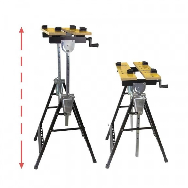 Banc de lucru pliabil si reglabil DWB100 Dema 17936, 100 Kg [5]