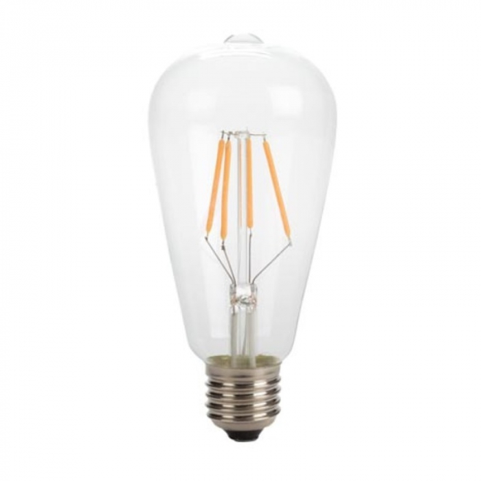 Bec LED cu filament E27 ANTIQUE Velleman LAL1B3ON, 4 W, 2200 K