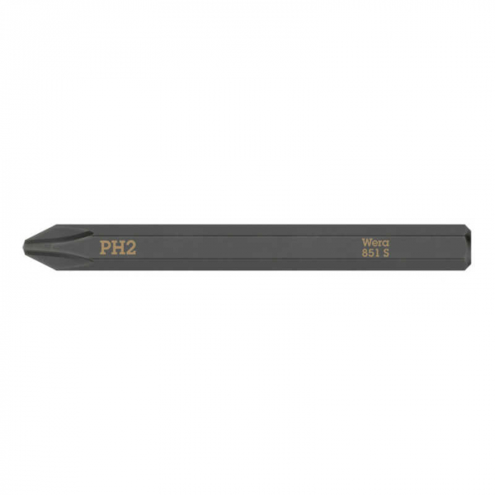 Bit de impact 851 S Wera 05018161001, PH2x70 mm