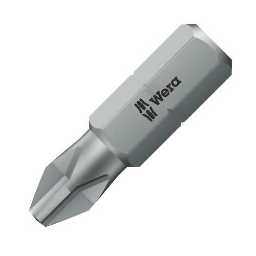 Biti pentru surubelnite Pozidrive Wera 05072404005, PZ2X25 mm, 25 bucati [2]