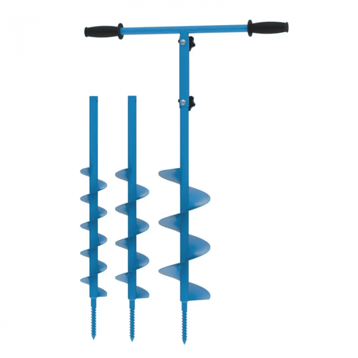 Burghiu manual pentru pamant 3 in 1 Gude GH 80-150, 80-100-150 mm