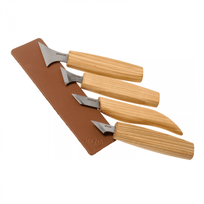 Set de sculptura in lemn, in cutie BeaverCraft S05book, 6 piese [4]