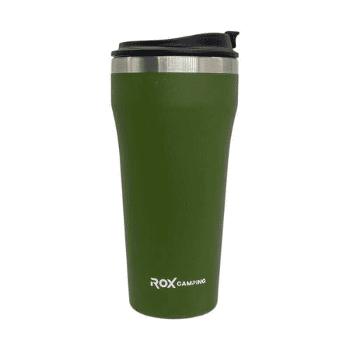 Cana termos ROX Wood 153CAMP0191, verde, 0.48 L [2]