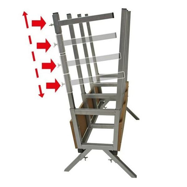 Capra taiat lemne Dema 20068, 800 x 510 x 1050 mm, 100 Kg [3]