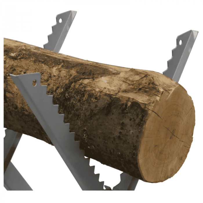 Capra taiat lemne GSB 600-680 Gude 94899, 800 x 700 x 820 mm, 160 Kg [3]