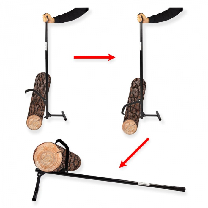 Carlig pentru ridicare busteni SH130 Dema 22103, Ø350 mm [4]