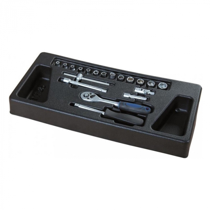 Carucior portabil cu scule TW1000 Scheppach 5909304900, 7 sertare, 263 piese [8]