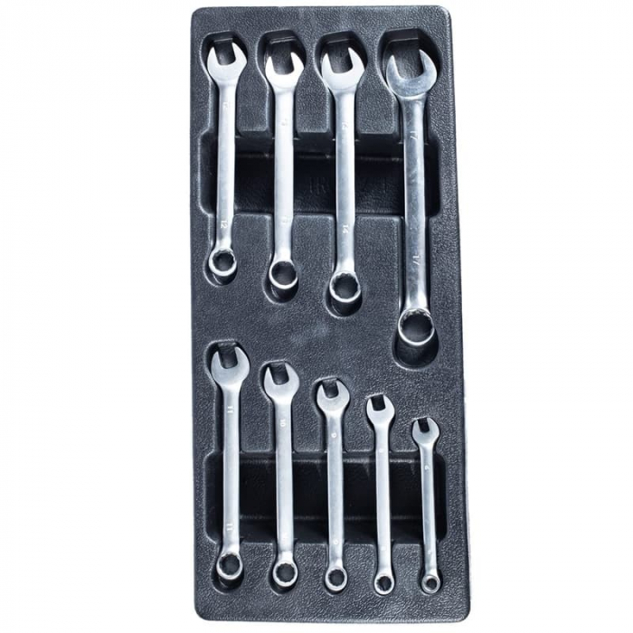 Carucior portabil cu scule TW1100 Scheppach 5909304901, 7 sertare, 70 piese [9]