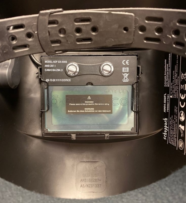 Casca de protectie pentru sudura AWH-500BL Scheppach 7906616701 [3]