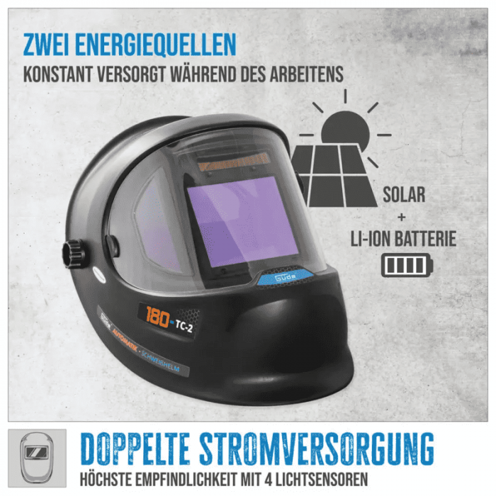 Casca de protectie pentru sudura GSH 180-TC-2 Guede 16924 [8]