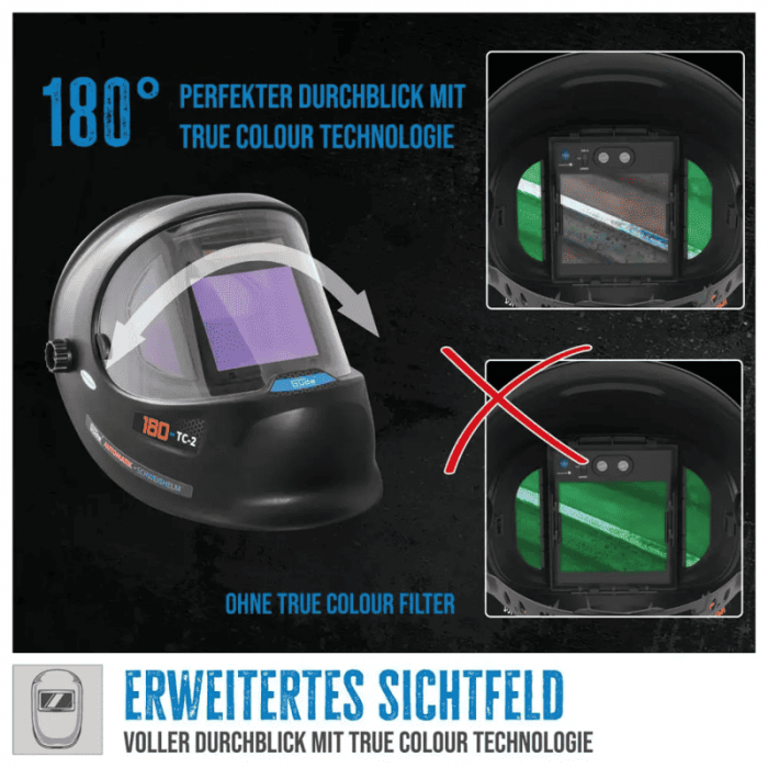 Casca de protectie pentru sudura GSH 180-TC-2 Guede 16924 [9]