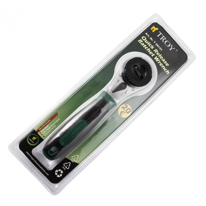 Cheie cu clichet cu actionare dubla Troy 26131, Ø6-24 mm [3]