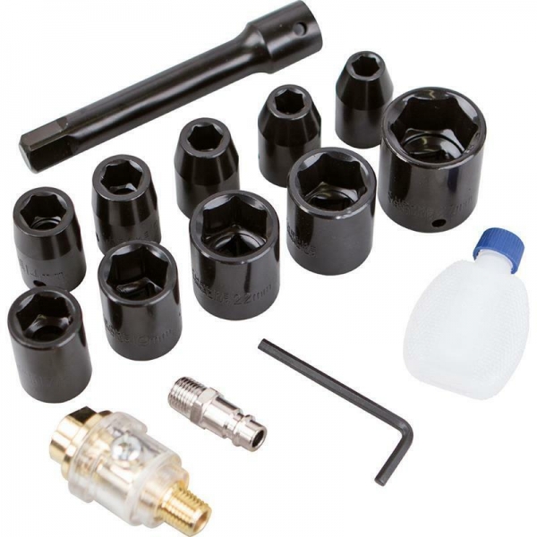 Pistol pneumatic impact Scheppach 7906100717, chei tubulare si accesorii 1/2" [3]