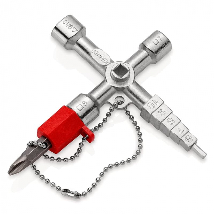 Cheie universala pentru tablouri Knipex 00 11 04, 10 in 1 [2]
