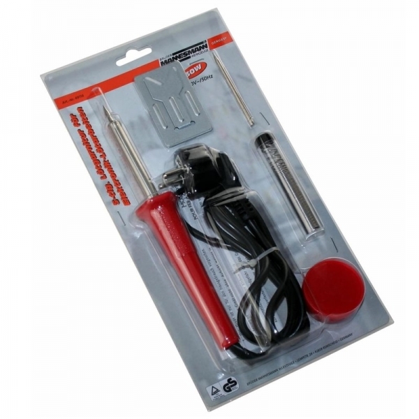 Set ciocan de lipit si accesorii Mannesmann 49116, 30 W, 5 piese [2]