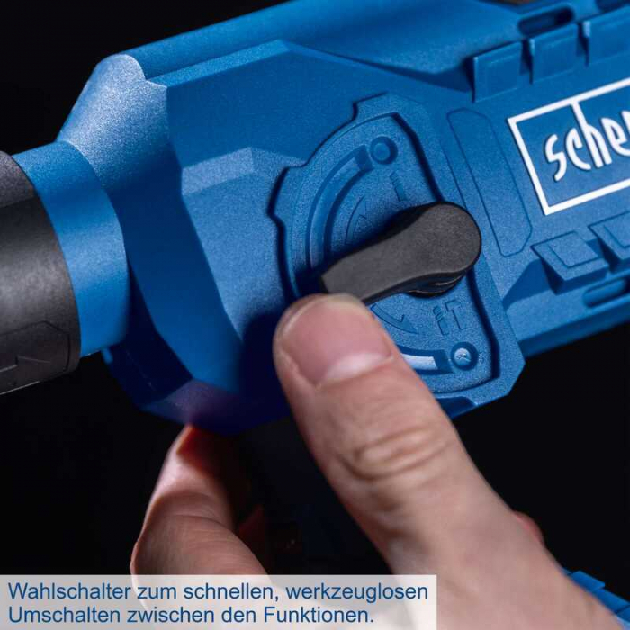 Ciocan rotopercutor fara acumulator C-RHD130-X IXES Scheppach 5909249900, 20 V, 6000 rpm, 1.3 J [4]