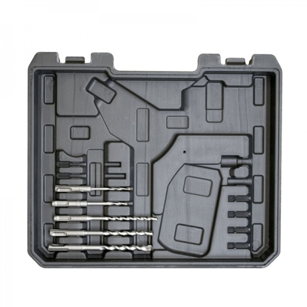 Ciocan rotopercutor SDS Plus fara acumulatori Gude 58507, 18 V, 900 rpm, 1.2 J [5]