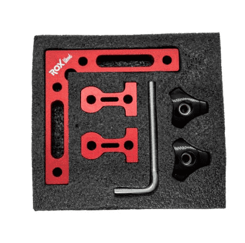 Clema de colt la unghi drept de prindere ROX Wood 153ROX0177, 55 mm [5]