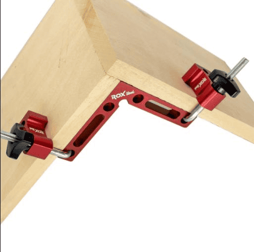 Clema de colt la unghi drept de prindere ROX Wood 153ROX0177, 55 mm [4]