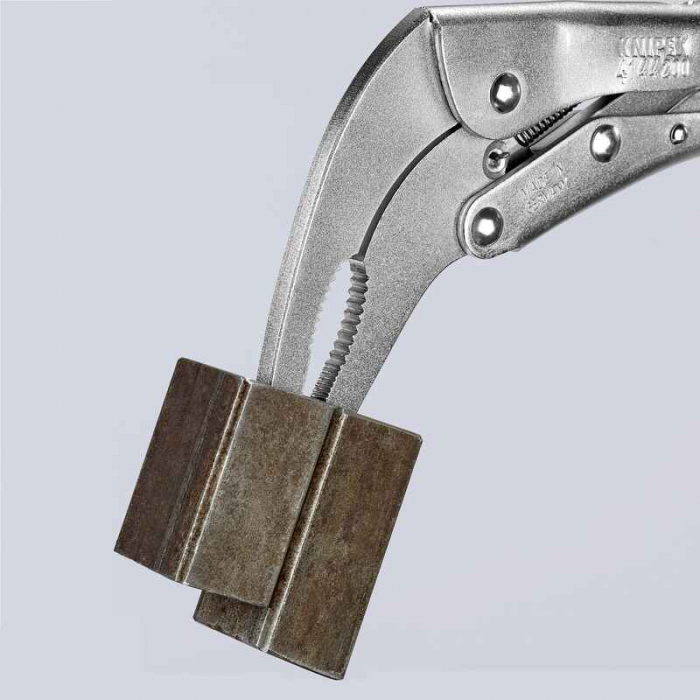 Cleste autoblocant profesional cu falci drepte Knipex 41 44 200, 200 mm [4]