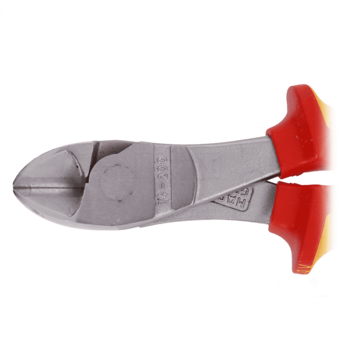 Cleste cu taiere diagonala, maner izolat Knipex 74 06 200 T, 200 mm [7]