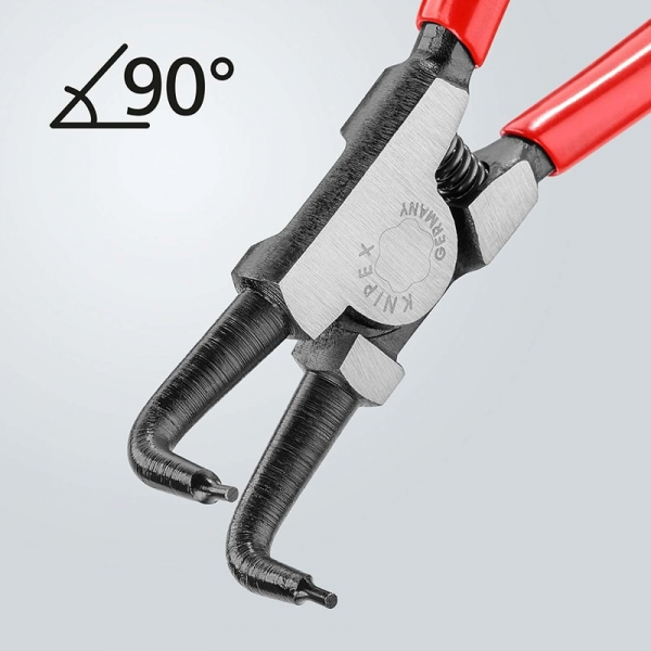 Cleste profesional de deschidere cu varfuri indoite pentru inele de siguranta Knipex 46 21 A21, 170 mm [4]