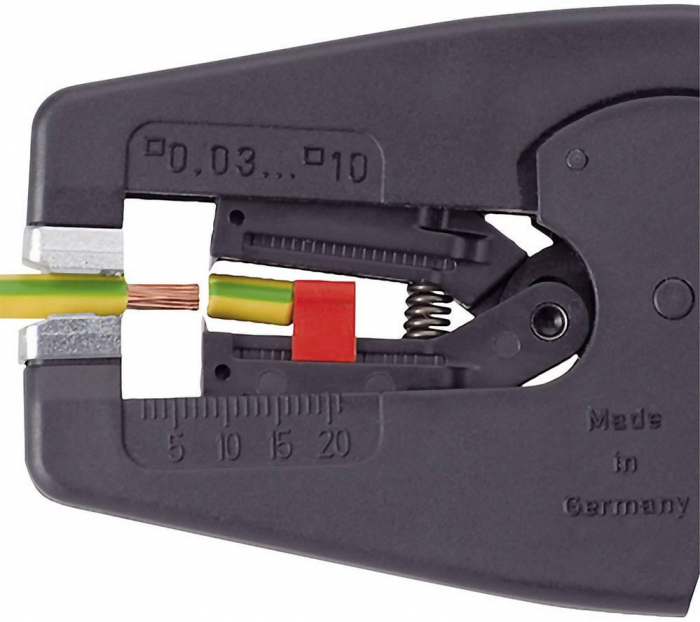 Cleste de dezizolat automat Knipex 12 42 195, 0.03-10 mm² [3]
