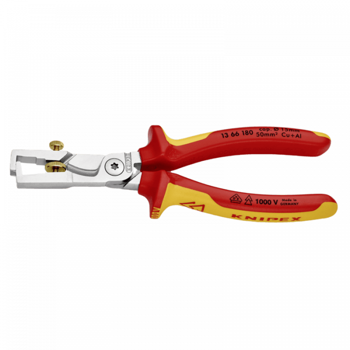 Cleste de dezizolat Knipex 13 66 180, 180 mm [2]