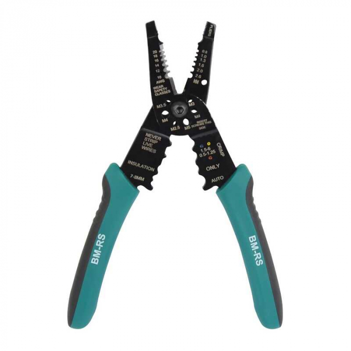 Cleste pentru sertizat si dezizolat Mannesmann 10875, 210 mm [2]